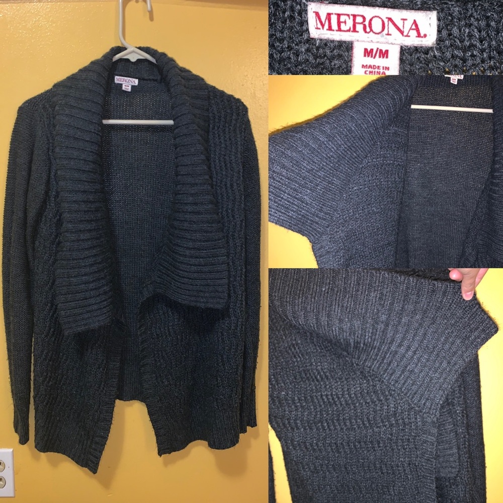 Grey Shawl/Sweater